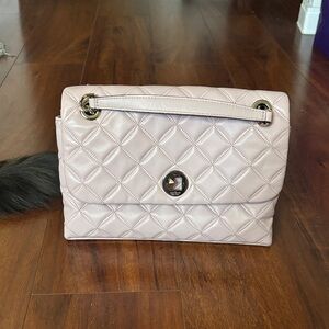 Kate Spade Quilted Light Pink Shoulder Bag